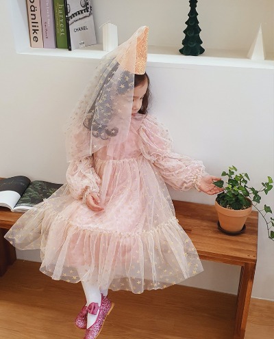 [마마드꽁뜨] 트윙클 드레스_핑크